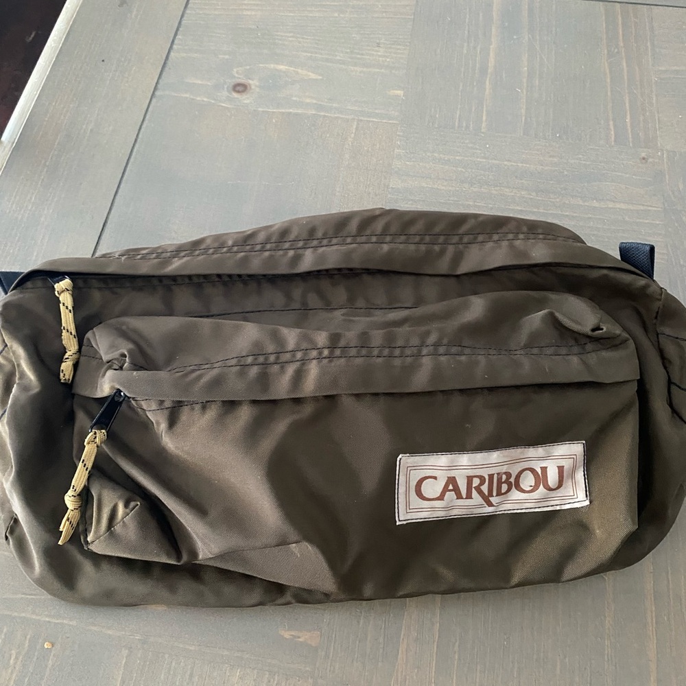 Vintage Brown Men's Bag hiking/ hunting/ fishing front Fanny Pack